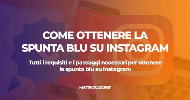 Quando Esce La Spunta Blu Su Instagram